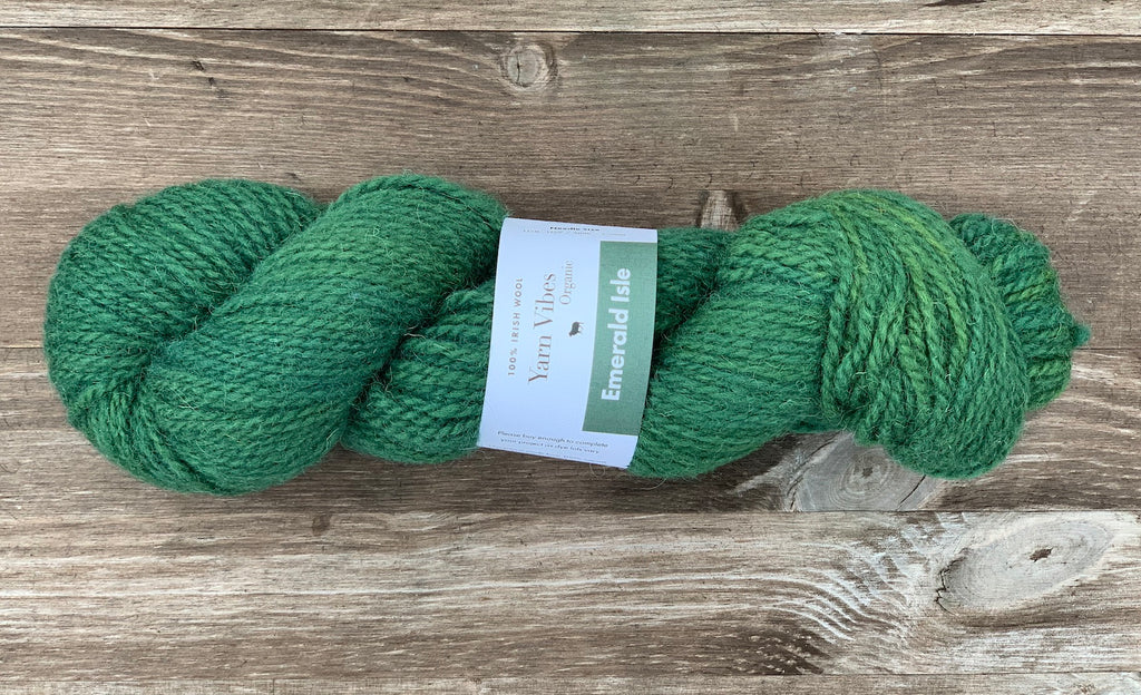 Emerald Isle 100% Irish Wool Fir Green