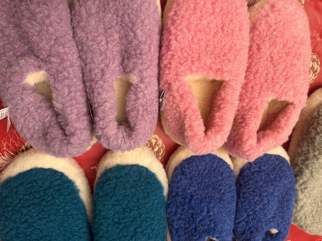 Slippers Like Wool Clouds