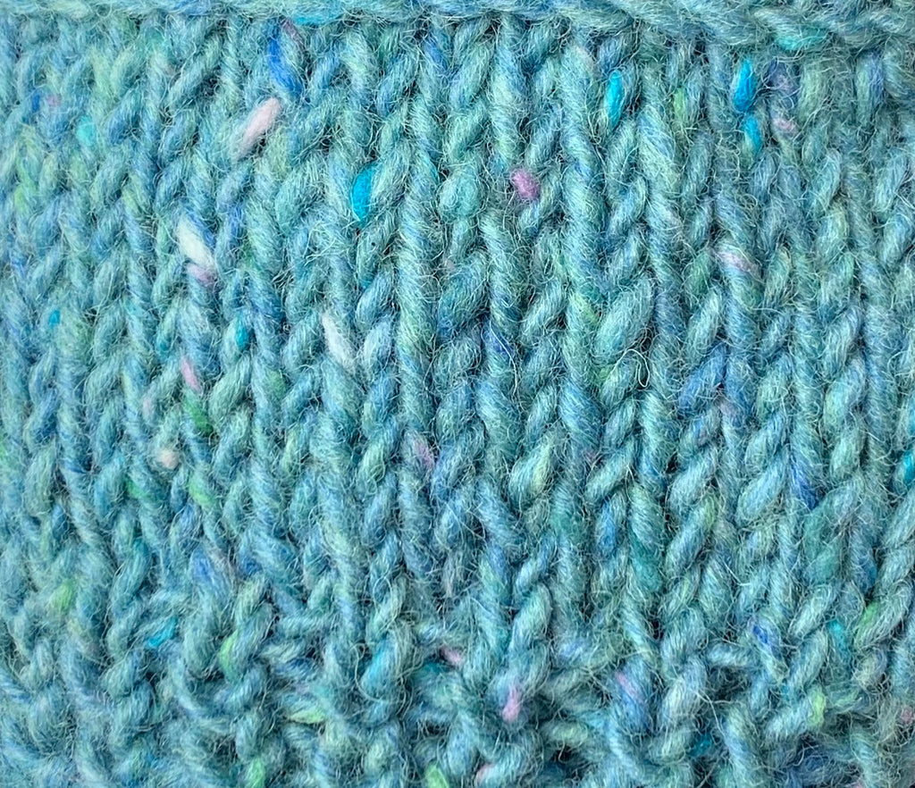 Edel's Wool Tweed Aqua