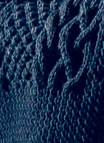 Good Luck Aran Handknit Wool Crewneck