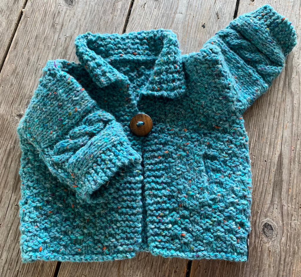 Knitting KIT for Baby Kaftan (DIY)