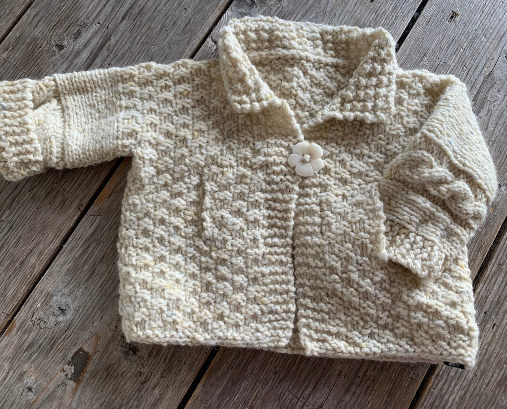 Knitting KIT for Baby Kaftan (DIY)