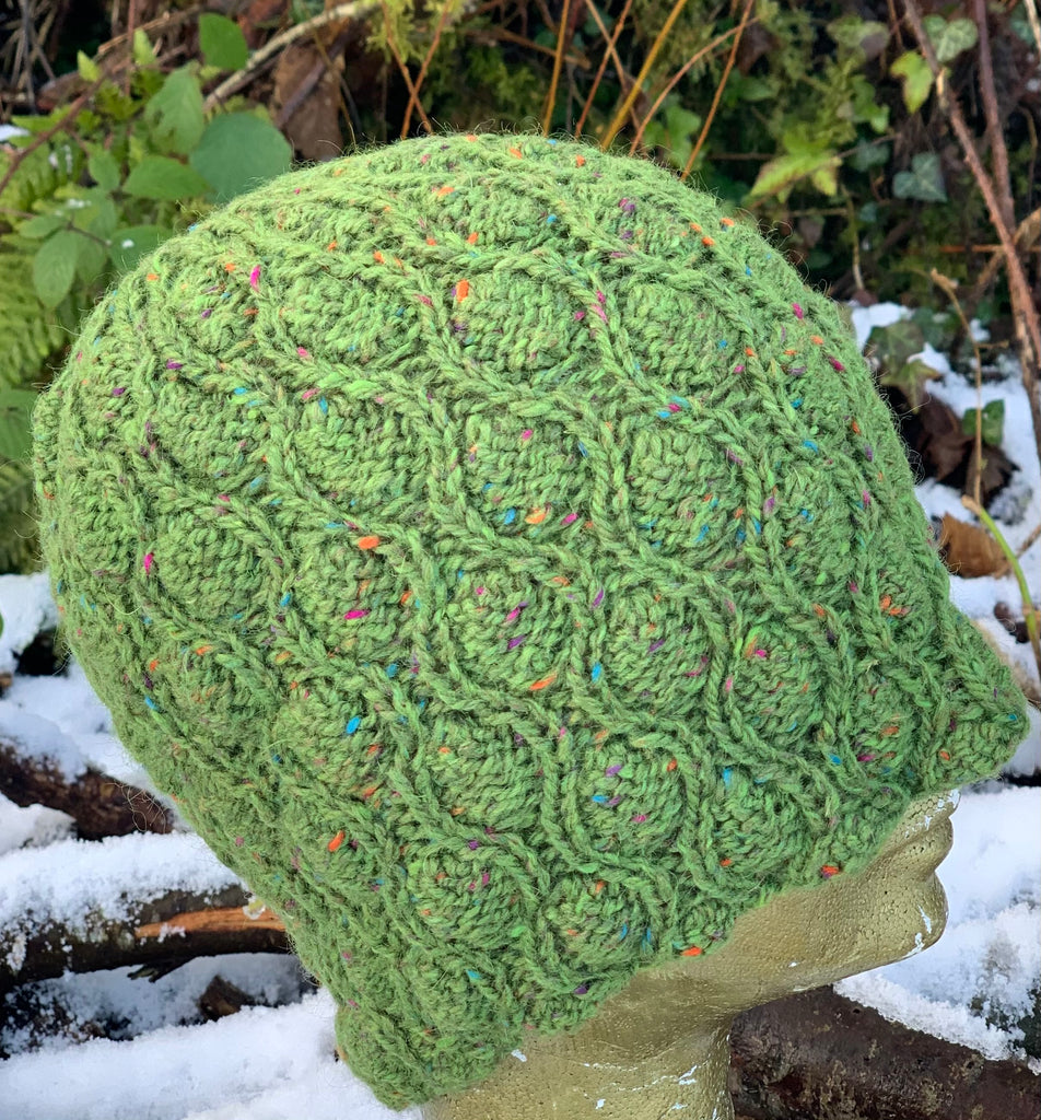 Hata Drumlins Handknit Cloche