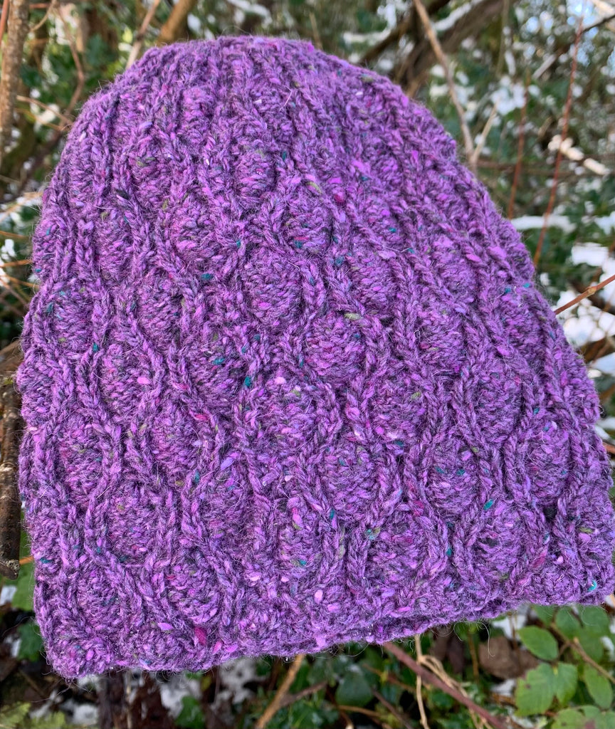 Hata Drumlins Handknit Cloche