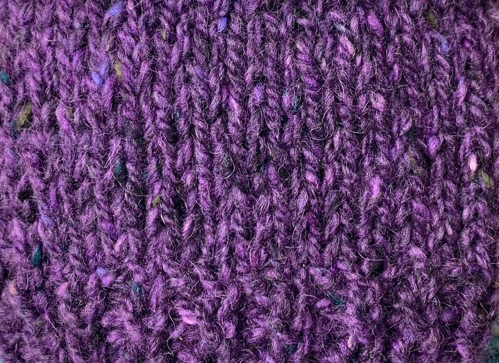 Purple Merino Aran