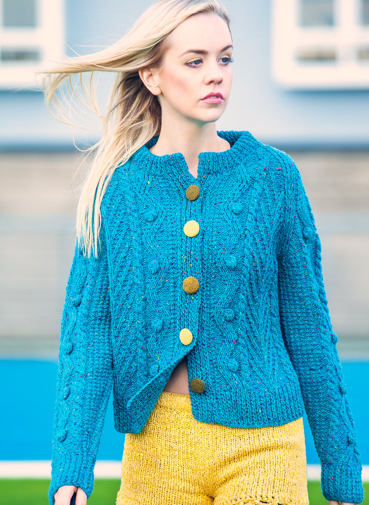 Stardigan Hand Knit Aran Contemporary fit