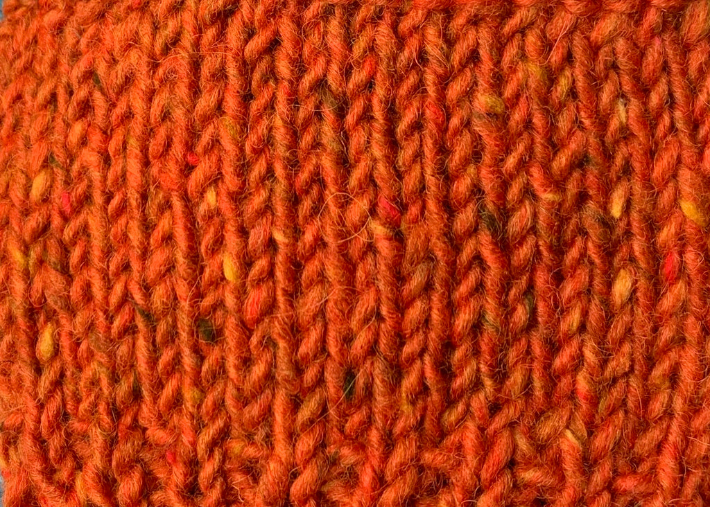 Edel's Wool Tweed Orange
