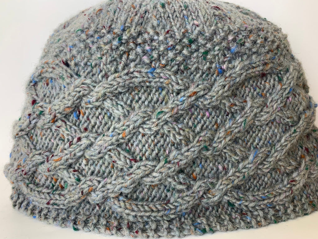 Hat River Crossing Cables in Wool