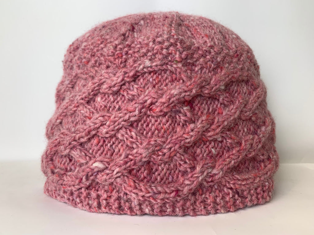Hat River Crossing Cables in Wool